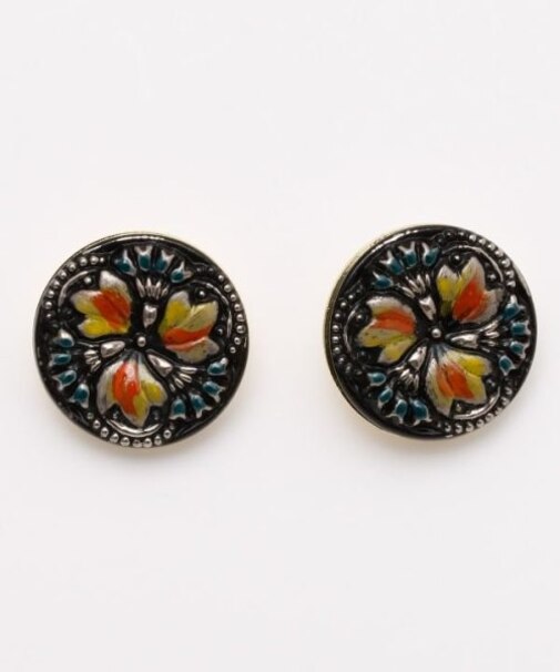 【欧州航路】【Fromチェコ】チェコボタンモアピアス