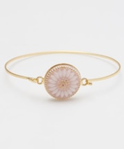 【欧州航路】【Fromチェコ】チェコボタンリアバングル ゴールド