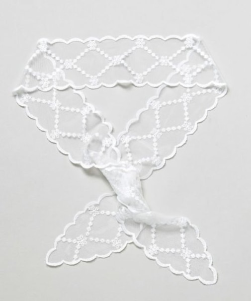 【欧州航路】レースロングスカーフ