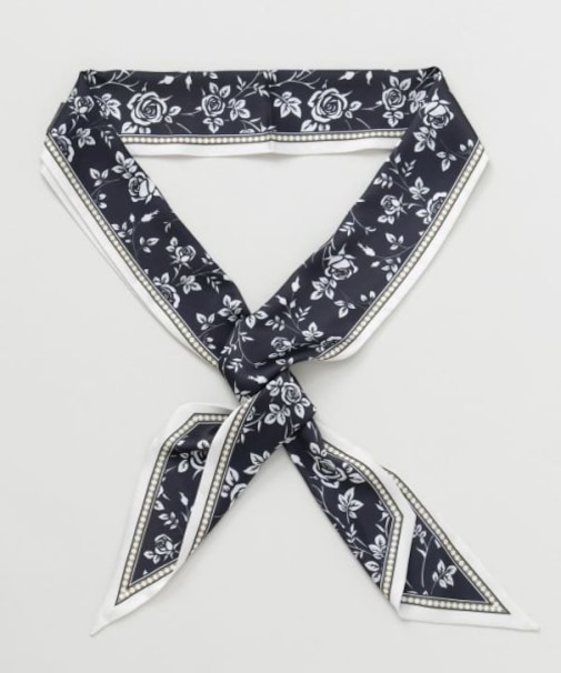 【欧州航路】フワラーロングスカーフ