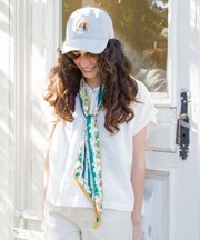 【欧州航路】フワラーロングスカーフ