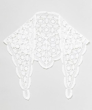 【欧州航路】クロシェダイヤスカーフ