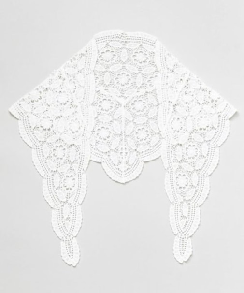 【欧州航路】クロシェダイヤスカーフ