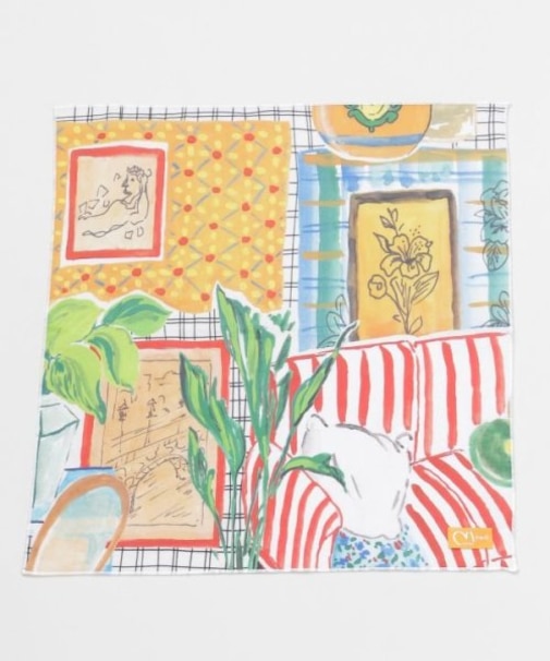 【欧州航路】  【Fromフランス】ミュルーズルームハンカチ