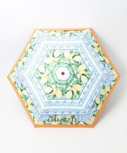 【欧州航路】【遮光性99.99%以上】フルーツ折りたたみ傘 晴雨兼用