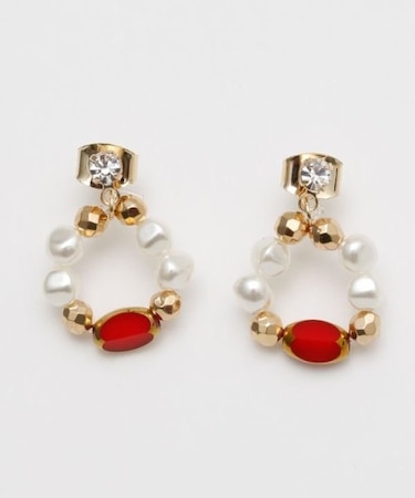 【欧州航路】パールカットピアス
