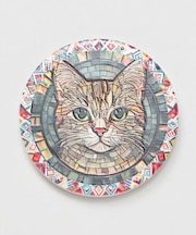 【欧州航路】モザイクキャットマグネット