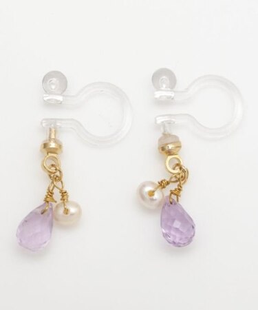 【岩座】朝露真珠イヤリング