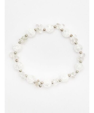 【岩座】【四月 卯月】産石×さざれ石ブレスレット