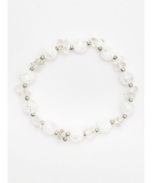 【岩座】【四月 卯月】産石×さざれ石ブレスレット