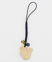 【岩座】柘 干支根付け ストラップ