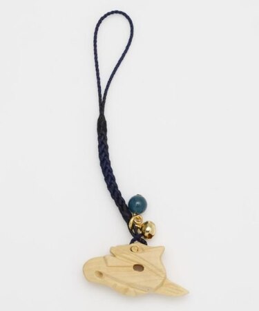 【岩座】柘 干支根付け ストラップ