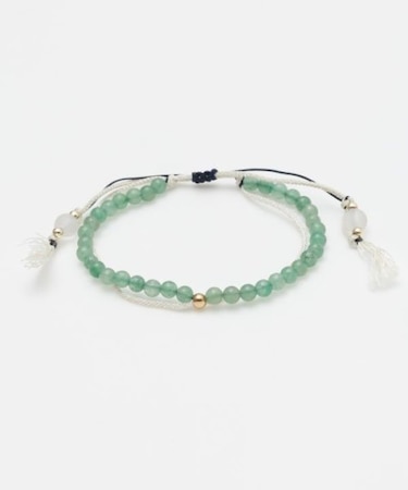 【岩座】【五月皐月】産石絹紐ブレスレット