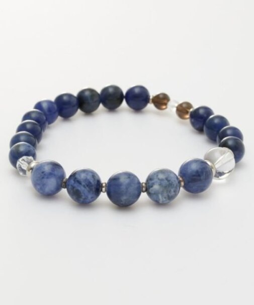 【岩座】瀟洒 10mmソーダライトブレスレット