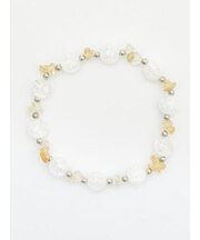 【岩座】【十一月 霜月】産石×さざれ石ブレスレット