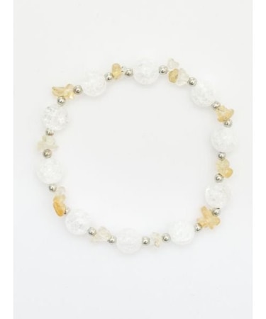 【岩座】【十一月 霜月】産石×さざれ石ブレスレット