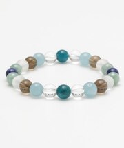 【岩座】蒼天(そうてん)アクアマリン　ブレスレット