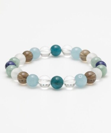 【岩座】蒼天(そうてん)アクアマリン　ブレスレット