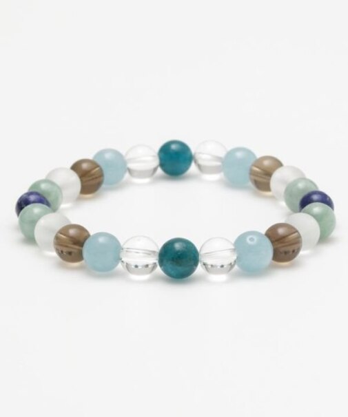 【岩座】蒼天(そうてん)アクアマリン　ブレスレット