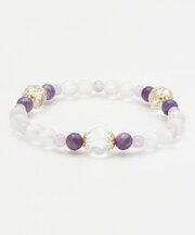 【岩座】三角星チャロアイトブレスレット