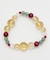 【岩座】芍薬(しゃくやく)シトリン　ブレスレット