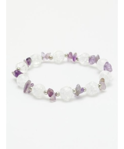 【岩座】【二月 如月】産石×さざれ石ブレスレット