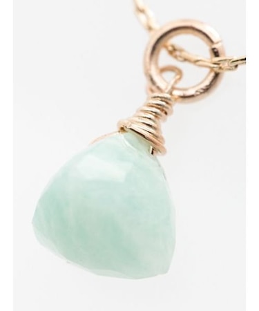 【岩座】三角石ネックレス