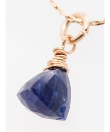 【岩座】三角石ネックレス