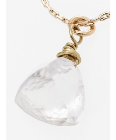 【岩座】三角石ネックレス