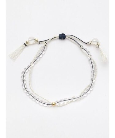 【岩座】【四月卯月】産石絹紐ブレスレット