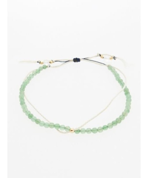 【岩座】【五月 皐月】産石絹紐アンクレット