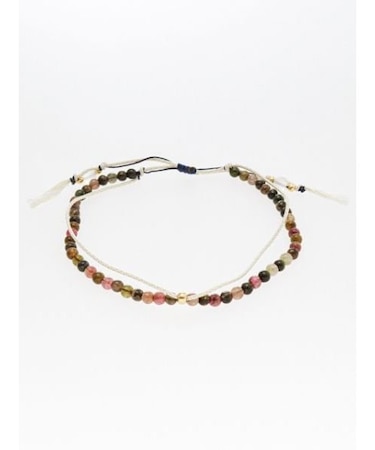 【岩座】【十月 神無月】産石絹紐アンクレット