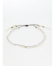 【岩座】【四月 卯月】産石絹紐アンクレット