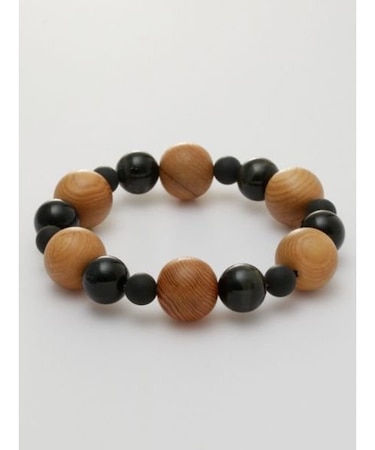 【岩座】屋久杉六芒星 ブルータイガーアイブレスレット