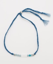 【岩座】藍願足飾り4mm【アクアマリン】