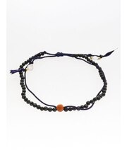 【岩座】紺紐青虎目4mmアンクレット