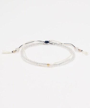 【岩座】【六月 水無月】産石絹紐アンクレット