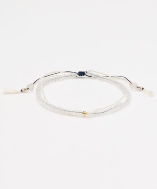 【岩座】【六月 水無月】産石絹紐アンクレット