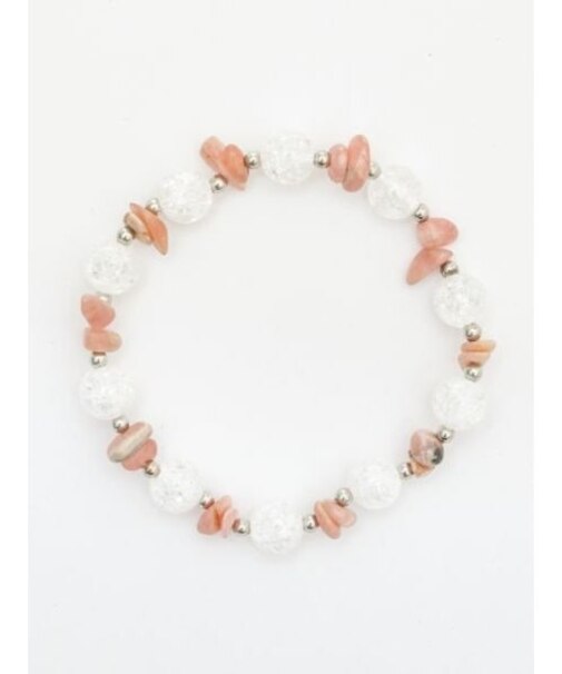 【岩座】【七月 文月】産石×さざれ石ブレスレット