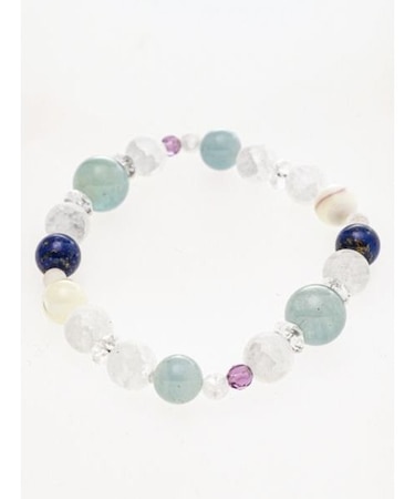 【岩座】雲雨　アクアブレスレット