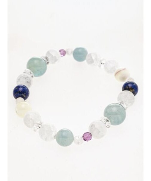 【岩座】雲雨　アクアブレスレット