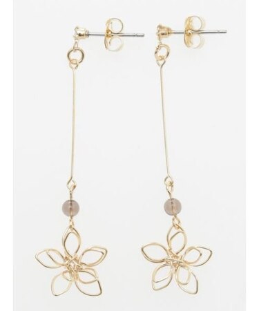 【岩座】石花ロングピアス