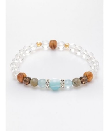 【岩座】屋久杉耀きブレスレット ラリマー