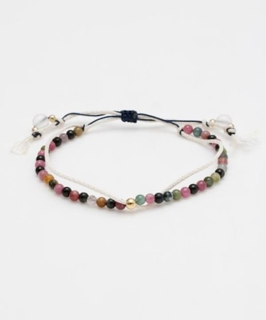 【岩座】【十月神無月】産石絹紐ブレスレット