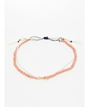 【岩座】【七月 文月】産石絹紐アンクレット