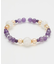 【岩座】日和　三点ラベンダーアメジストブレスレット