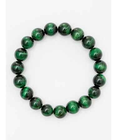 【岩座】グリーンタイガーアイ 10mmブレスレット