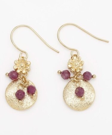 【岩座】千寿菊ピアス