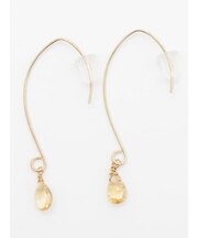 【岩座】雫石カットピアス