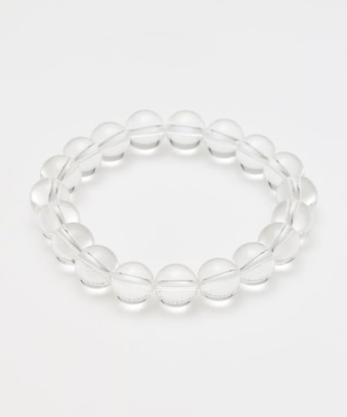 【岩座】10mm玉 水晶ブレスレット